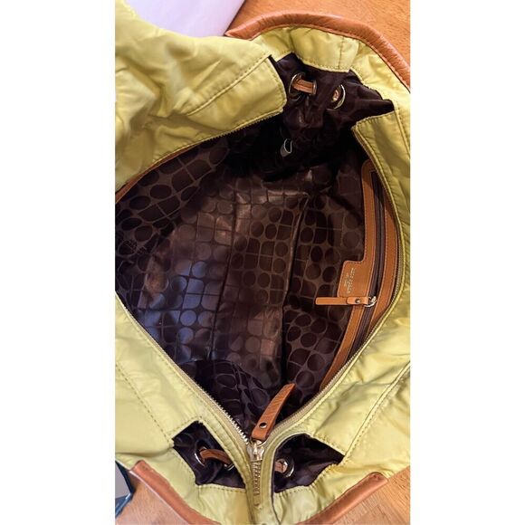 Kate Spade New York Stevie Quilted Bag greenish Yellow Great Condition - Picture 9 of 13